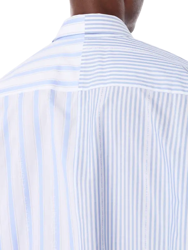 قميص كلاسيكي بتصميم مقسم