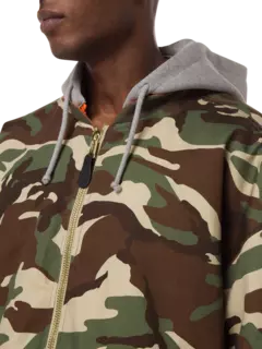 جاكيت بومبر بغطاء للرأس