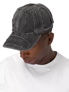 قبعة بيسبول بتصميم ممزق