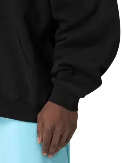 هودي بسحاب مطبوع بعبارة "My Name Is Vetements"