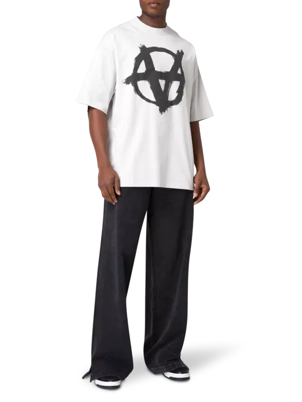 تيشيرت برمز أناركي مزدوج