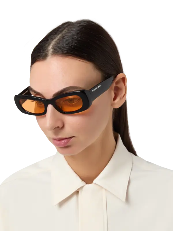 نظارة طبية يو إف أو بإطار دائري من الأسيتات