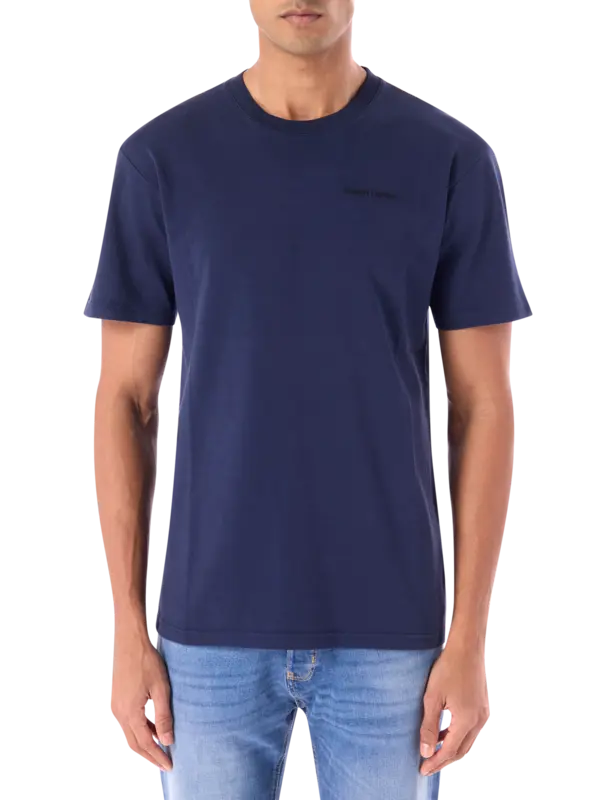 تيشرت مزين بشعار ميزون لابيش