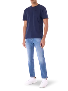 تيشرت مزين بشعار ميزون لابيش