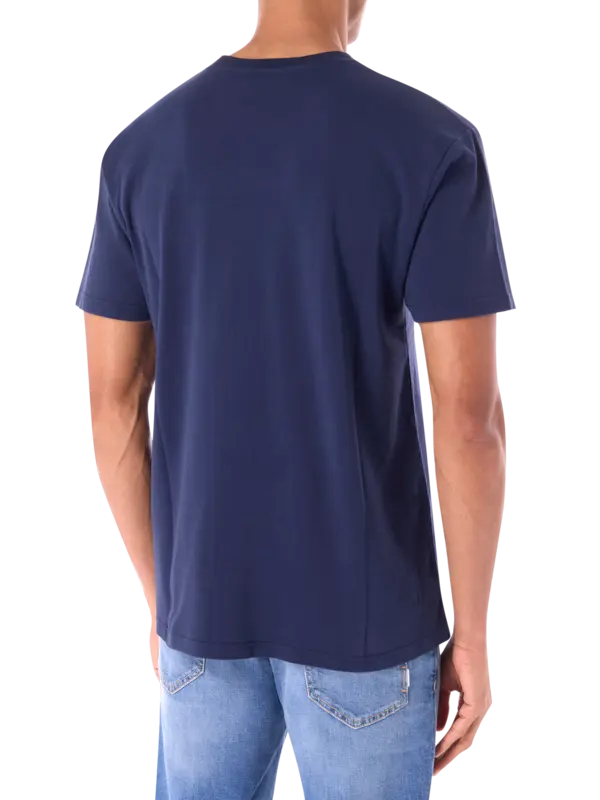 تيشرت مزين بشعار ميزون لابيش