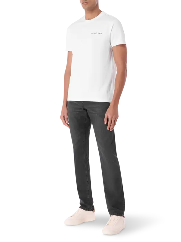 تيشرت مزين بتطريز "Grand Prix"