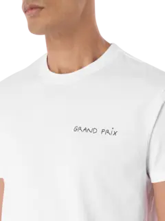 تيشرت مزين بتطريز "Grand Prix"