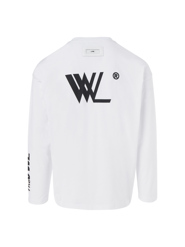 تيشيرت بأكمام طويلة من القطن العضوي للرجال