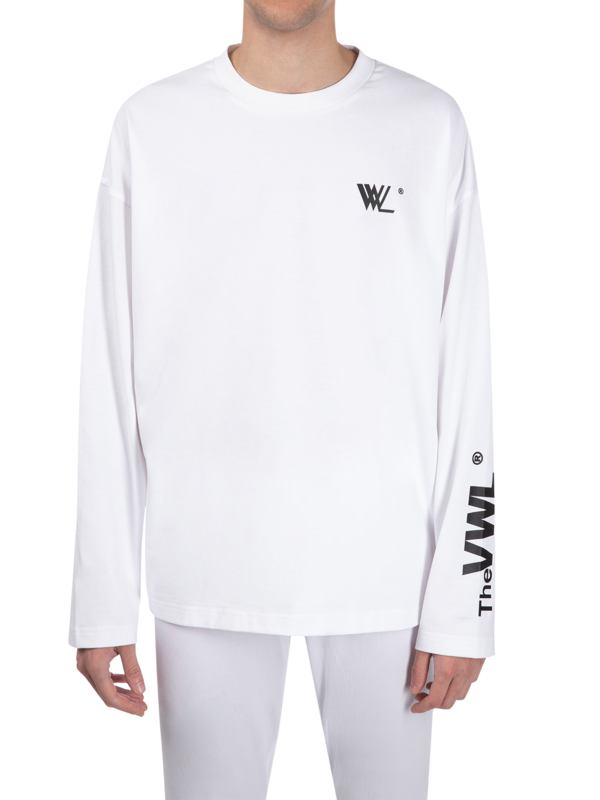 تيشيرت بأكمام طويلة من القطن العضوي للرجال