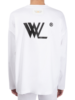 تيشيرت بأكمام طويلة من القطن العضوي للرجال