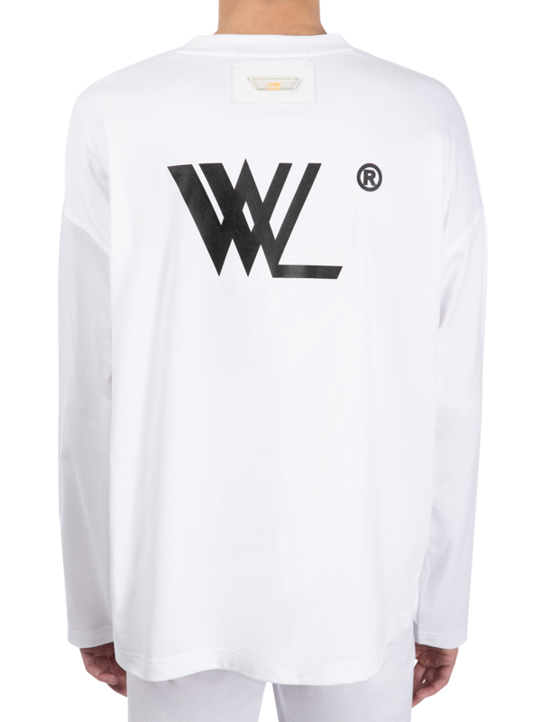 تيشيرت بأكمام طويلة من القطن العضوي للرجال