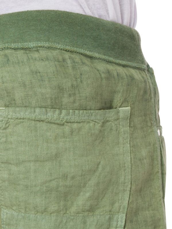 Bermuda linen shorts