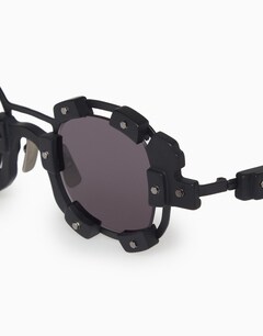 Black/Grey Squared Sunglasses