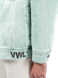 Men's Organic Denim Jacket / Sustainable Dyeing Process