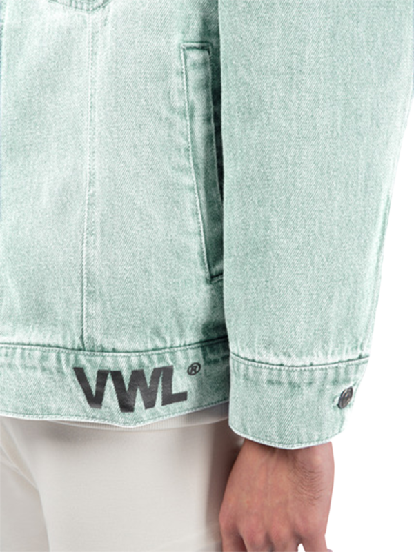Men's Organic Denim Jacket / Sustainable Dyeing Process