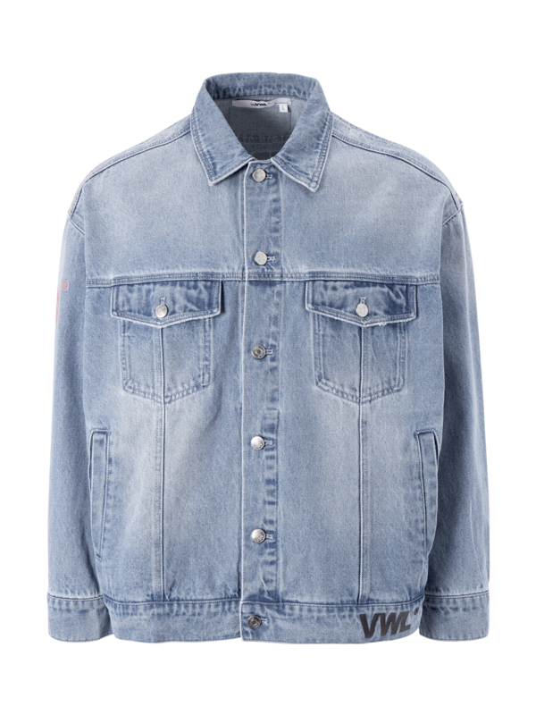 Men's Organic Denim Jacket / Sustainable Dyeing Process
