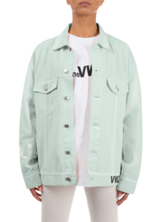 Women's Organic Denim Jacket / Sustainable Dyeing Process