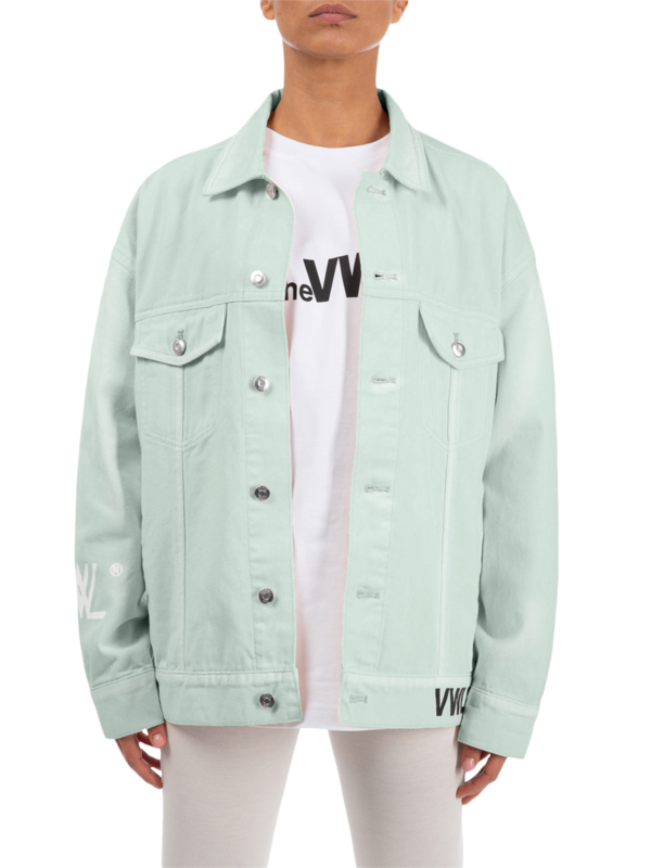 Women's Organic Denim Jacket / Sustainable Dyeing Process