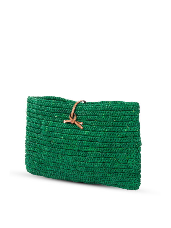 SUNSET SMALL RAFFIA TOTE BAG