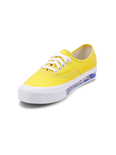 Yellow Sneakers With Cartoon Heel