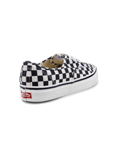 Black-and-White Checkered Sneakers