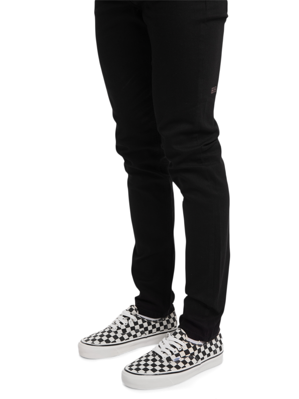 Black-and-White Checkered Sneakers