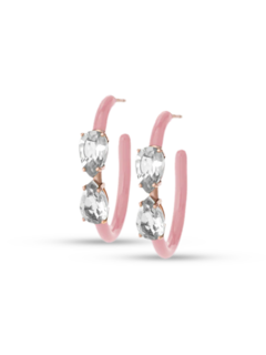 Drop Cut Vine Hoops