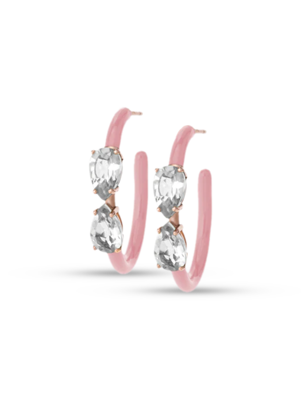 Drop Cut Vine Hoops