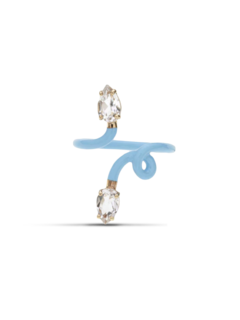 Double Vine Tendril Ring