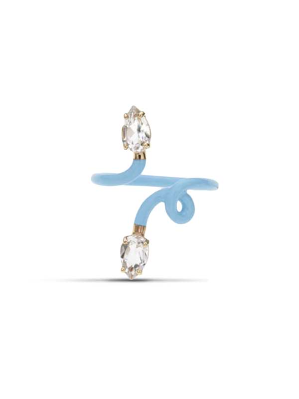 Double Vine Tendril Ring