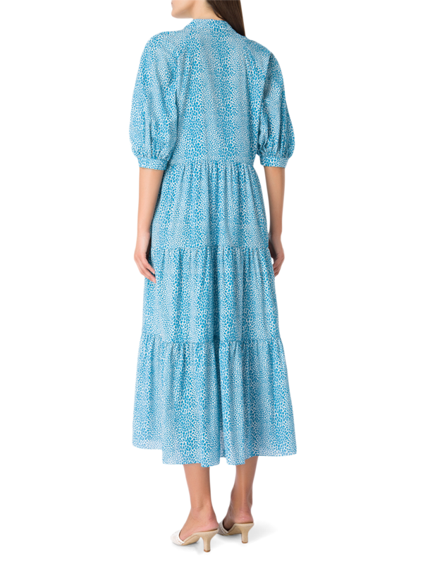 Tortoise Tiered Maxi Dress