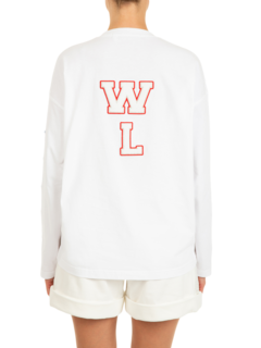 Women's Organic Cotton Varsity Long Sleeves Tee