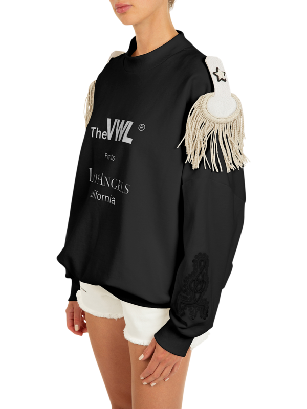 Women's Organic Cotton Lost Angels Embellished Sweatshirt