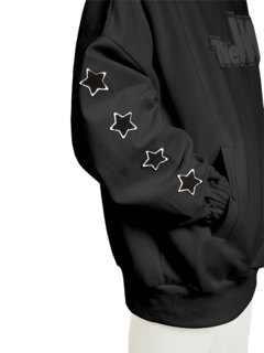 هودي "فارسيتي" من القطن العضوي مزين بشعار للنساء