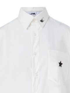 Women's Organic Cotton Popeline Heron Bird Shirt