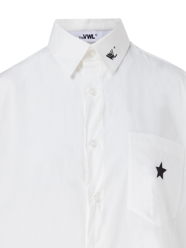 Women's Organic Cotton Popeline Heron Bird Shirt