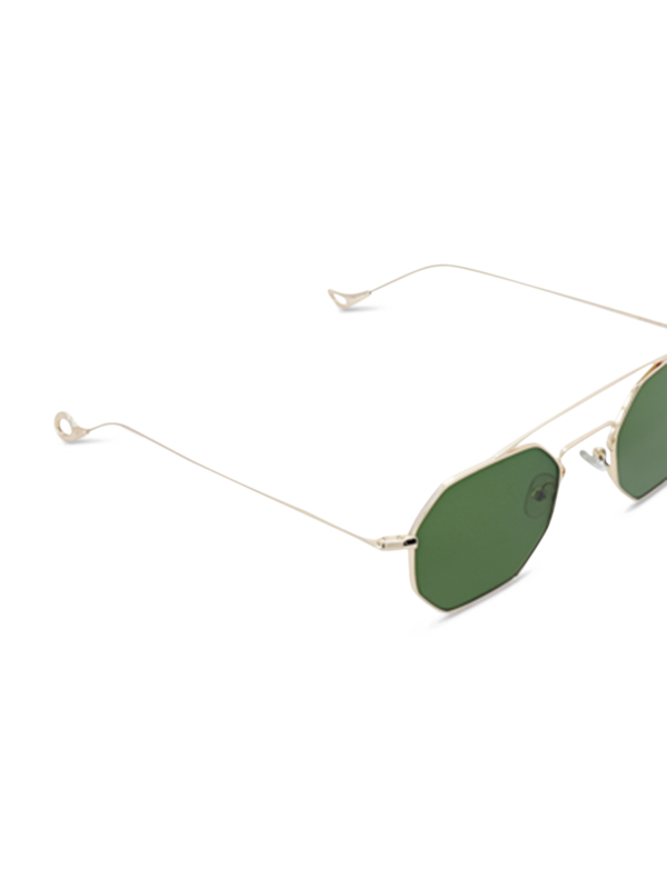 Versailles Gold-Tone Octagon Sunglasses With Grey Lenses