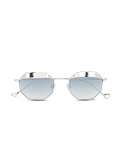 Villette Silver Blue Sunglasses With Gradient Brown Lenses