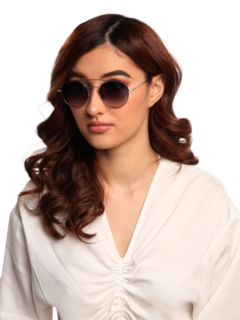Vosges Sunglasses Gunpowder Frame With Gradient Brown Lenses