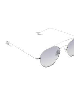 Vosges Sunglasses Gunpowder Frame With Solid Brown Lenses