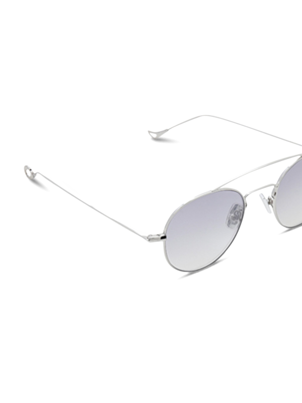 Vosges Sunglasses Gunpowder Frame With Solid Brown Lenses