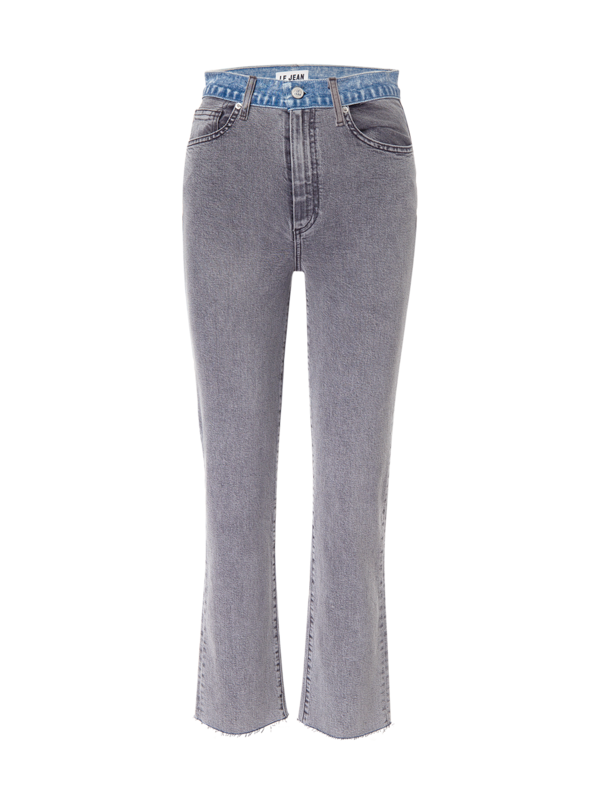 HI RISE SABINE STRAIGHT JEAN W CONTRAST WAISTBAND