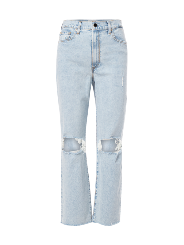 HIGH RISE MIA RELAXED STRAIGHT LEG JEAN IN DIVINE WASH