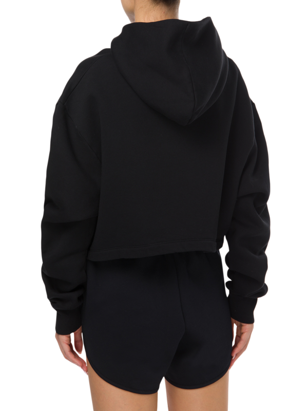 Vintage Angels Cropped Hoodie