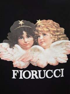 Vintage Angels Cropped Hoodie