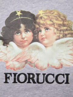 Vintage Angels Cropped Hoodie