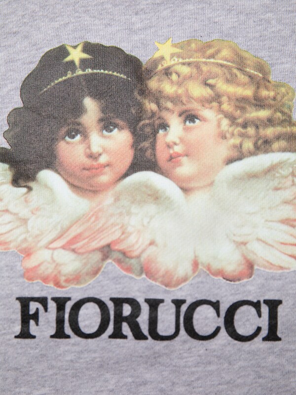 Vintage Angels Cropped Hoodie