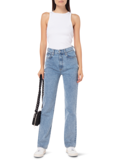 HIGH RISE SABINE STRAIGHT LEG JEAN IN VENUS WASH