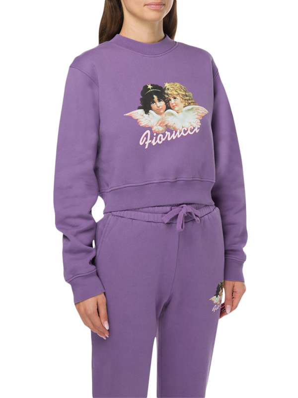 Vintage Angels Cropped Sweat