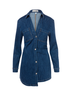 Eliza Mini Dress In Libertine Wash